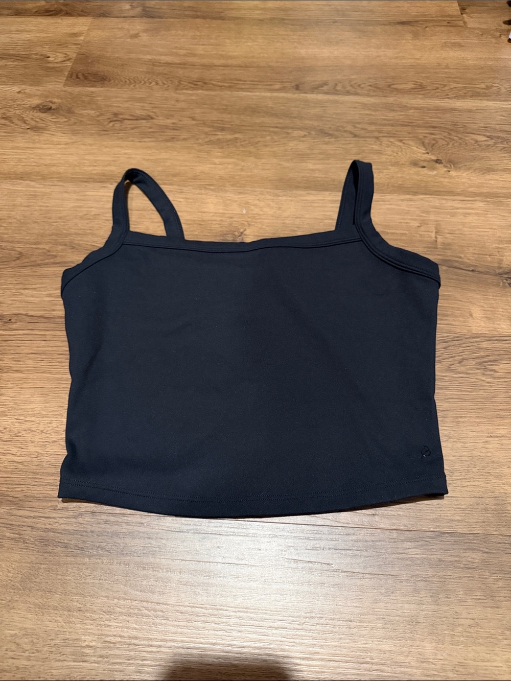 P'tula Black Women's Cropped Camisole Tank